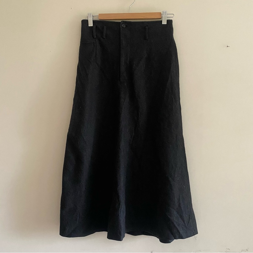 Ralph Lauren Wool & Cashmere A-Line Maxi Skirt